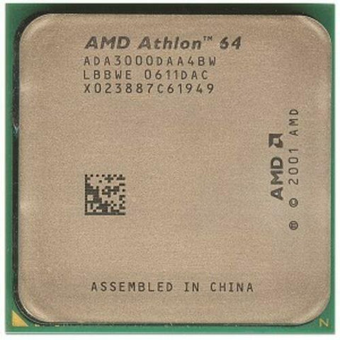 AMD Athlon 64 3000+ Desktop CPU Processor- ADA3000DAA4BW - Very Good