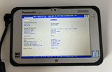 Panasonic FZ-M1JX19GVM Toughpad Tablet- No SSD, 8GB DDR3, i5-7Y57 CPU, No OS - Good
