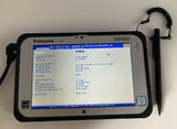 Panasonic FZ-M1JX19GVM Toughpad Tablet- No SSD, 8GB DDR3, i5-7Y57 CPU, No OS - Good