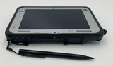 Panasonic FZ-FZ-M1JX19GVM Toughpad Tablet- No SSD, 8GB DDR3, i5-7Y57 CPU, No OS - Good