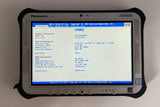 Panasonic FZ-G1V5479VM Toughpad Tablet- No SSD, 8GB DDR3, i5-7300U CPU, No OS - Good