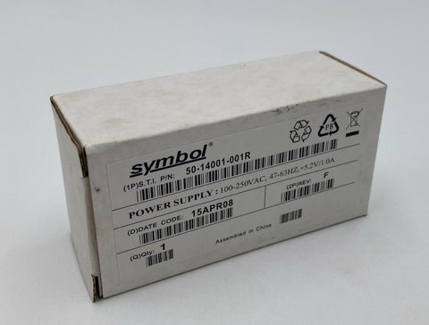 Symbol 50-14001-001R AC Power Supply w/ Cable - Very Good