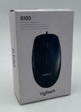 Logitech B100 USB Wired Optical Mouse