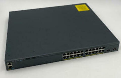 Cisco Catalyst WS-C2960X-24PD-L V06 24-Port PoE+ Gigabit Switch - Very Good