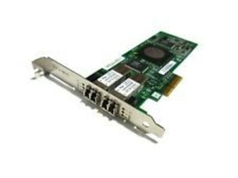 Dell PowerEdge Server QLogic PCI-E Dual-Port 4 GB Fiber Host Bus Adptr - DF976 - Very Good
