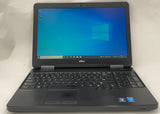 Dell Latitude E5540 Laptop- 128GB SSD, 8GB RAM, Intel i5 CPU, Windows 10 Pro