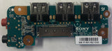 Sony VAIO VGN-FW Laptop 1P-1089J03-8010 USB/ Audio Board- CNX-409