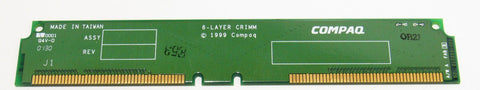 Compaq 6-LAYER CRIMM RDRAM RIMM Memory Card- 010566-001