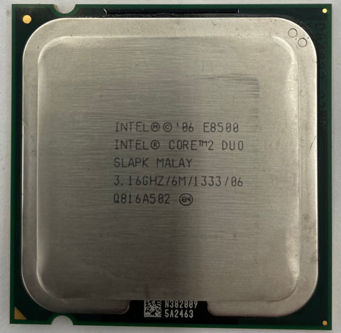 Intel Core 2 Duo E8500 Desktop CPU Processor- SLAPK