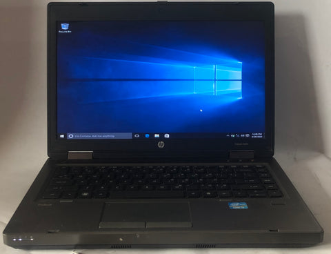 HP ProBook 6460b Laptop- 320GB HDD, 4GB RAM, Intel i3-2310M CPU, Windows 10 Pro