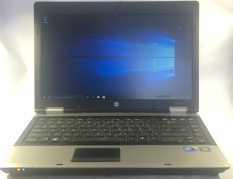 HP ProBook 6450b Laptop- 320GB HDD, 4GB RAM, Intel i3-370M CPU, Windows 10 Pro