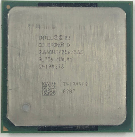 Intel Celeron D 330 Desktop CPU Processor- SL7C6