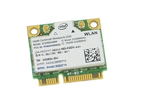Intel Centrino Wireless-N 2230 Mini-PCI WiFi Card- 5DVH7