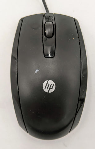 HP USB Black Wired Optical Mouse- 505062-001