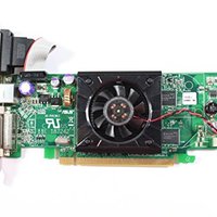 Dell Asus ATI Radeon HD2400 Pro 128MB Video Card- WX085