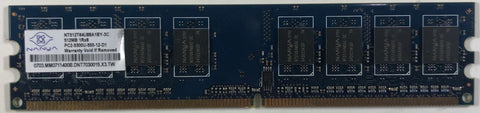 Nanya NT512T64U88A1BY-3C 512MB DDR2 Desktop RAM Memory