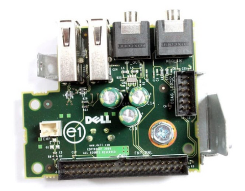 Dell Optiplex 745 Desktop Front USB Audio I/O Panel- UF888