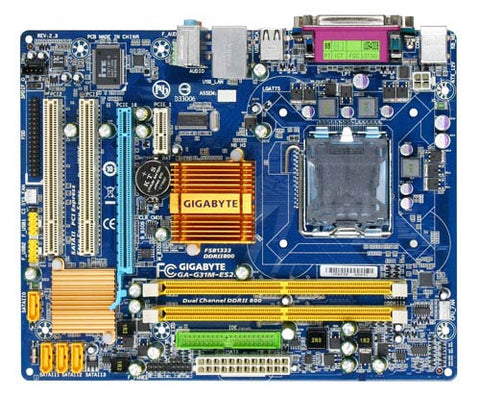 Gigabyte Desktop microATX Motherboard- GA‑G31M‑ES2L