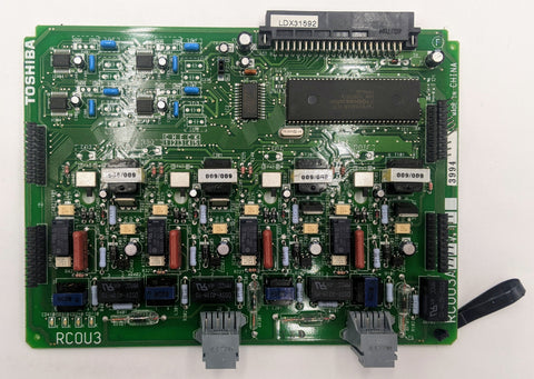 Toshiba CHSUB192A KSU 2-Port CO Line Card- RC0U3A