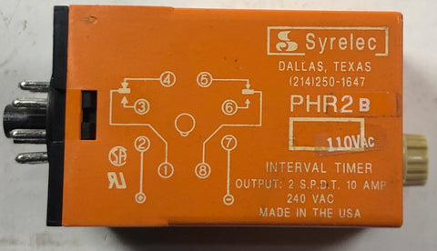 Syrelec PHR2 B Interval Timer
