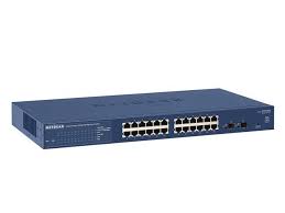 Netgear 24-Port 10/100/1000 Gigabit Switch - GS724T-V3H2