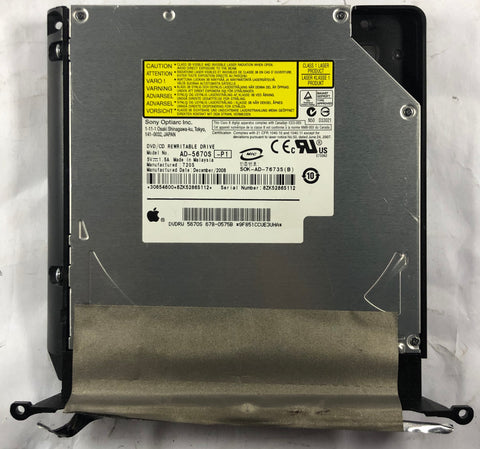 Apple iMac A1224 All-In-One AD-5670S DVD/CD Rewritable Drive- 678-0575B