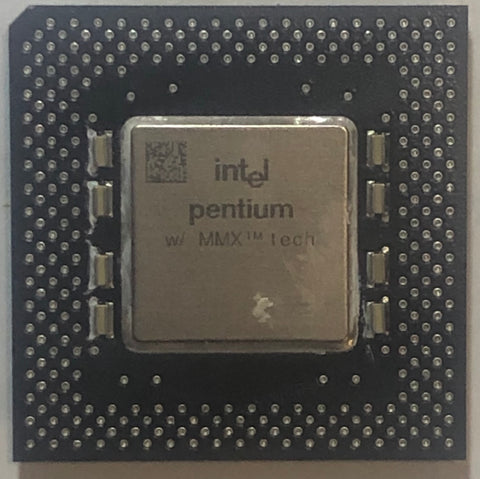 Intel Pentium MMX Desktop CPU Processor- SL27H