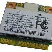 Atheros Wireless Card- AR5B125