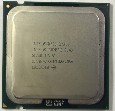 Intel Core 2 Quad Q9300 Desktop CPU Processor- SLAWE