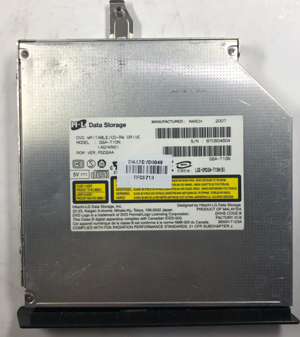 Gateway MA7 Laptop GSA-T10N DVD/CD-RW Drive- 2MA7DVD0048