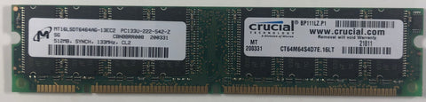 Micron MT16LSDT6464AG-13EC2 512MB Desktop RAM Memory