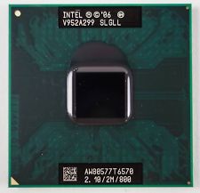 Intel Core 2 Duo T6570 Laptop CPU Processor- SLGLL
