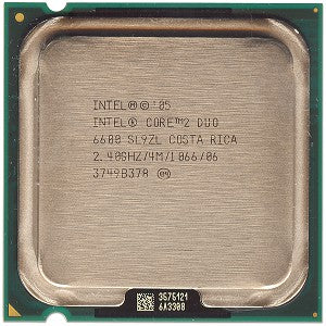 Intel Core 2 Duo E6600 Desktop CPU Processor- SL9S8