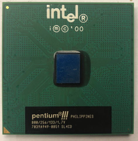Intel Pentium III 800EB Desktop CPU Processor- SL4CD