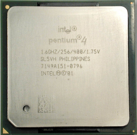 Intel Pentium 4 1.6 GHz Desktop CPU Processor- SL5VH