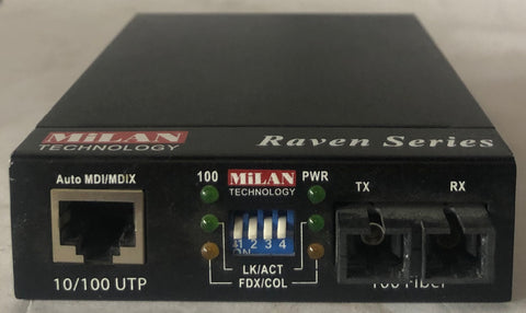 Milan Technology Raven Series MIL-RC3113-15 Media Converter