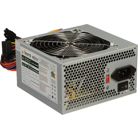 Logisys 480W Desktop ATX Power Supply- PS480E12