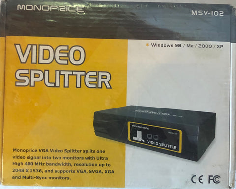 Monoprice MSV-102 Video Splitter