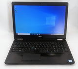 Dell Latitude E5570 Laptop- 240GB SSD, 8GB RAM, Intel i5 CPU, Windows 10 Pro