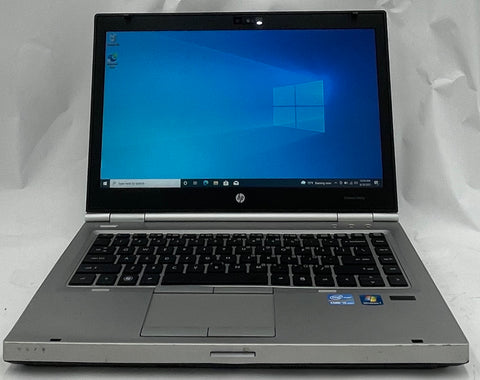 HP EliteBook 8460p Laptop- 128GB SSD, 4GB RAM, Intel i5 CPU, Windows 10 Pro