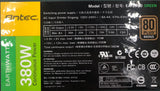 Antec EarthWatts Green 380W Desktop Switching Power Supply- EA-380D