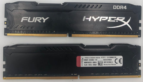 HyperX Fury HX421C14FBK2/8 4GB Desktop RAM Memory