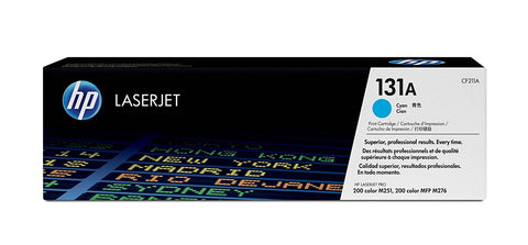 HP LaserJet 131A Cyan Print Cartridge- CF211A