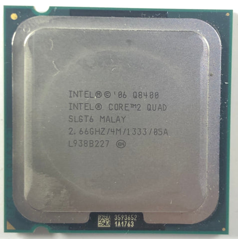 Intel Core 2 Quad Q8400 Desktop CPU Processor- SLGT6