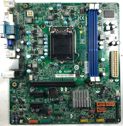 Lenovo ThinkCentre M72e Desktop IH61M Motherboard- 03T8179