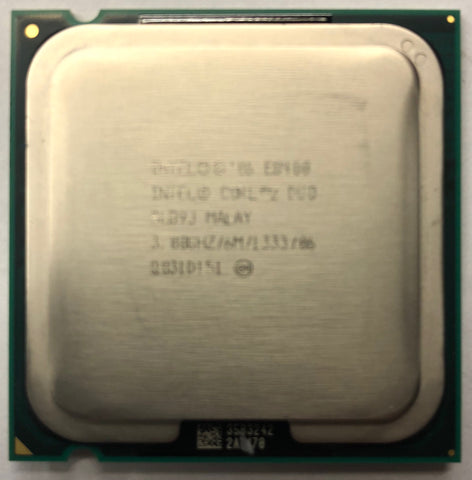 Intel Core 2 Duo E8400 Desktop CPU Processor- SLB9J