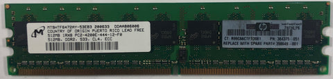 Micron MT9HTF6472AY-53EB3 512MB DDR2 Server RAM Memory