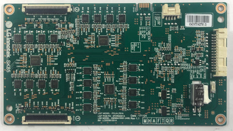 LG 55SM9000PUA 4K LED TV PCLK-L701A LED Driver Board- EBR85415501
