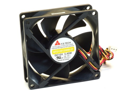 Y.S.Tech 8025 Server 8CM 3-Wire Cooling Fan - NFD128125BB-2F