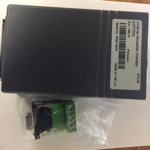 Control Techniques Unidrive UD77DN DeviceNet Interface Application Module- STDJ39